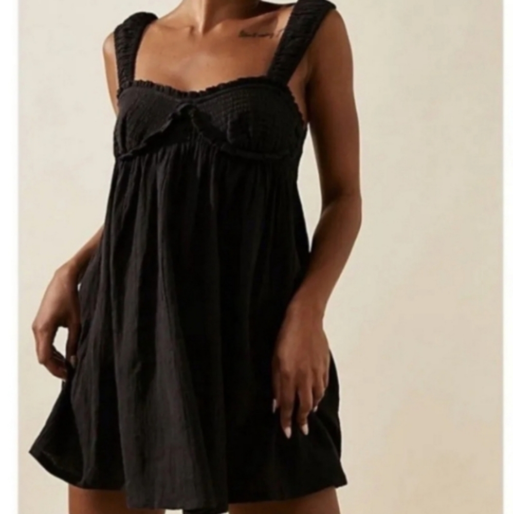 NWT Free People Blissful Breeze Minidress  Size L